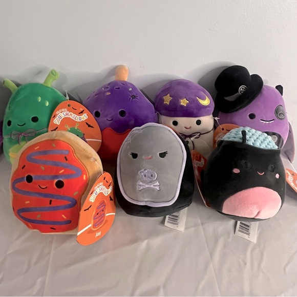Lot of 7 The 2024 Halloween Squishmallow Squad NWT All 2024...